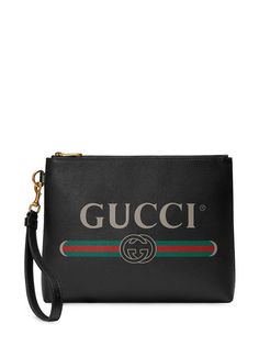 Gucci клатч с логотипом