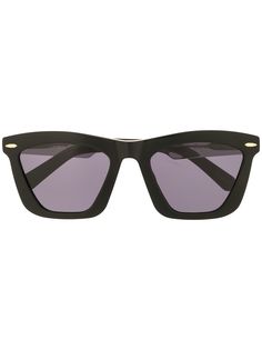 Karen Walker массивные солнцезащитные очки