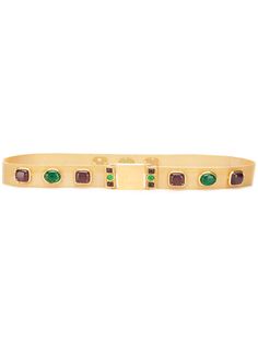 Chanel Pre-Owned ремень 1996-го года c декором из камней