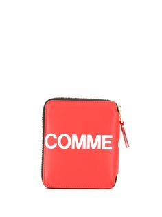 Comme Des Garçons Wallet кошелек на молнии с логотипом