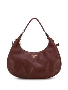 Prada Pre-Owned сумка с металлическим логотипом