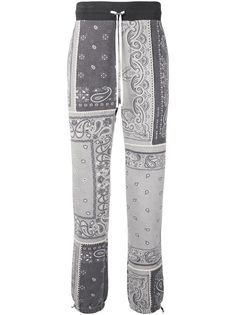AMIRI спортивные брюки с принтом