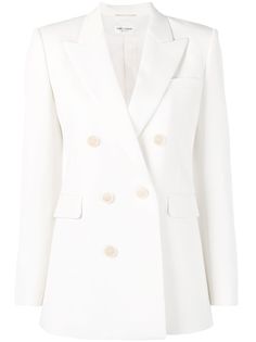Saint Laurent двубортный блейзер