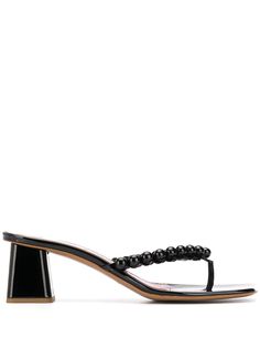 Rayne мюли с Т-образным ремешком и бусинами