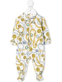 Young Versace ромпер с принтом