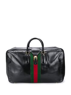 Gucci Pre-Owned дорожная сумка Sylvie 1960-х годов с отделкой Web