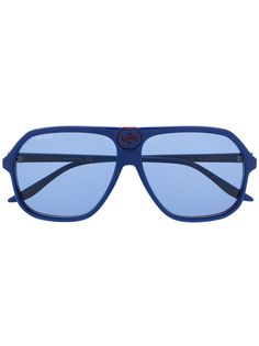 Gucci Eyewear солнцезащитные очки-авиаторы