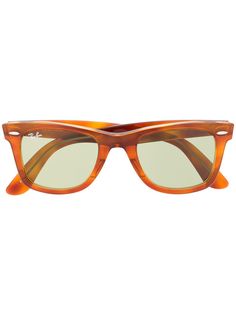Ray-Ban солнцезащитные очки Wayfarer с затемненными линзами