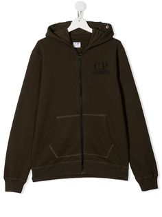 Cp Company Kids худи на молнии с линзами