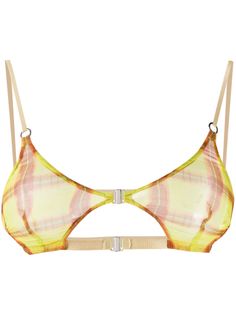 Charlotte Knowles бюстгальтер в клетку