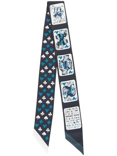 Hermès платок Jeu de Cartes с принтом Hermes