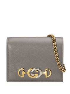 Gucci картхолдер Gucci Zumi с зернистой фактурой