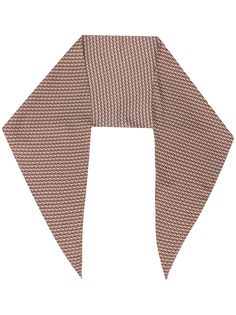 Caruso шарф с геометричным узором