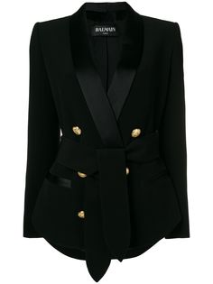 Balmain классический двубортный блейзер