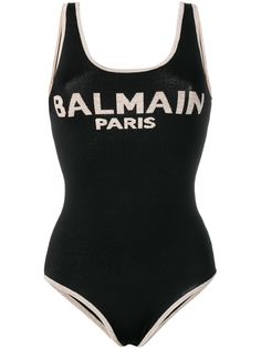 Balmain трикотажное боди