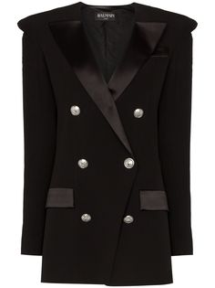 Balmain двубортный блейзер