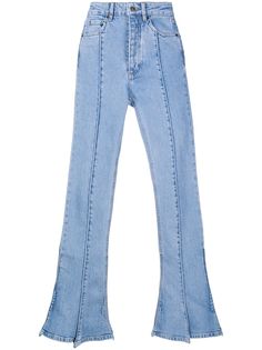 Y/Project расклешенные джинсы