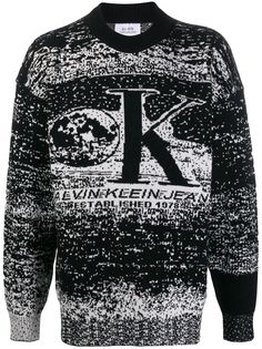 Calvin Klein Jeans Est. 1978 монохромный трикотажный свитер
