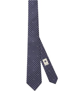Gucci галстук в мелкую точку