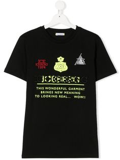 Iceberg Kids футболка с надписью