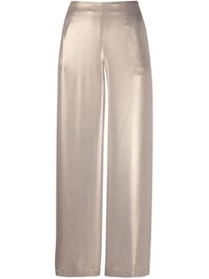 Altea укороченные брюки с эффектом металлик