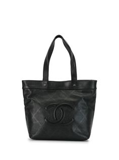 Chanel Pre-Owned сумка-тоут 2007-го года с логотипом CC