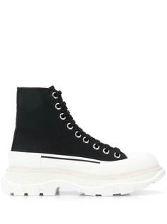 Alexander McQueen кеды на платформе