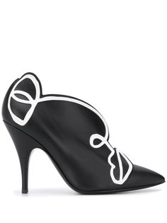 Moschino туфли-лодочки асимметричного дизайна