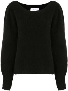 Sir. джемпер Ava с вырезом-лодочкой