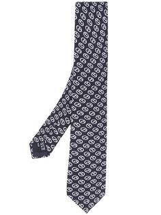 Giorgio Armani галстук с монограммой