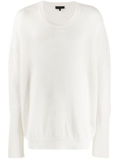 Ann Demeulemeester полупрозрачный джемпер оверсайз