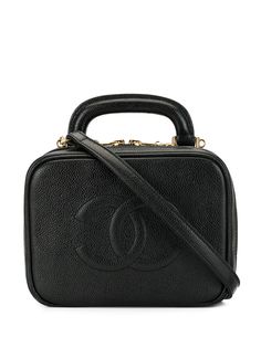 Chanel Pre-Owned косметичка 1997-го года с логотипом CC