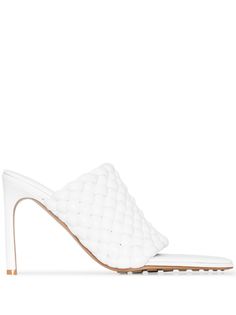 Bottega Veneta мюли с плетением Intrecciato