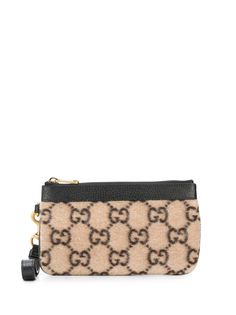 Gucci мини-клатч с узором GG Supreme