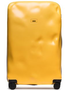 CRASH BAGGAGE Yellow Icon rolling cabin bag