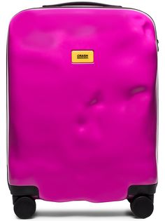 CRASH BAGGAGE Pink Icon rolling cabin bag