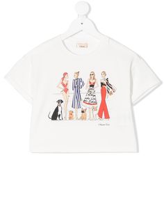 Elisabetta Franchi La Mia Bambina футболка с принтом