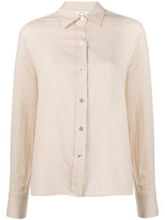 Vince рубашка на пуговицах с длинными рукавами