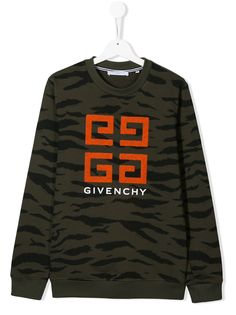 Givenchy Kids толстовка с логотипом