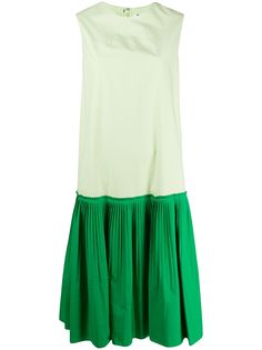 SJYP sleeveless flared midi dress