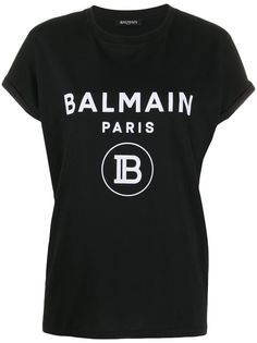 Balmain футболка с логотипом