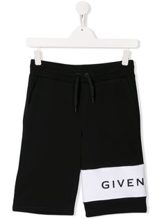 Givenchy Kids шорты с логотипом