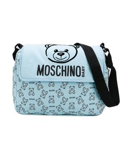 Moschino Kids сумка для мамы с логотипом