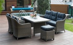 Комплект из искусственного ротанга Сардиния Besta Fiesta