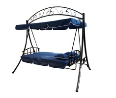 Качели из металла КМ082 blue Kvimol