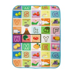 Коврик детский на фольгированной основе, размер 117х90 см, цвета микс Крошка Я