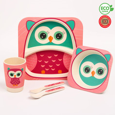 Набор бамбуковой посуды Крошка Я