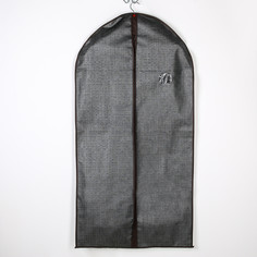 Чехол для одежды с пвх окном 120×60 см Доляна