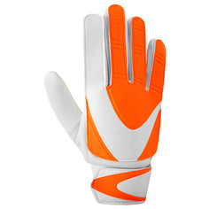 Перчатки вратарские, размер 6, цвет оранжево-белый Onlitop