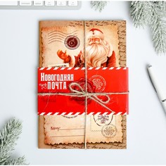 Блокнот с лентой Зимнее волшебство